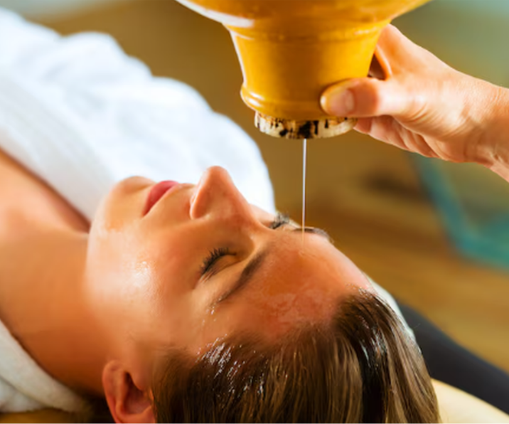 Shirodhara Treatment - Deep Relaxation & Mind Rejuvenation Therapy